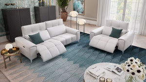 Leder 2-Sitzer Sofa Mini SALENTO – Bild 6