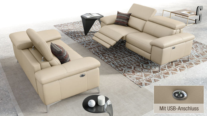Leder 3-Sitzer Sofa MILANO – Bild 6