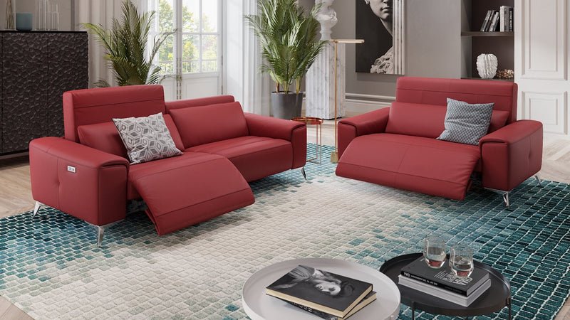Leder 2-Sitzer Sofa Mini BELLA – Bild 8