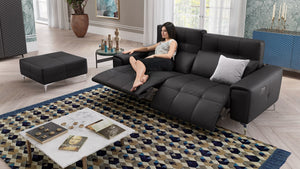 Leder Hocker SALENTO – Bild 7