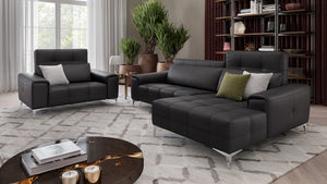 Leder 2-Sitzer Sofa Mini SALENTO – Bild 9