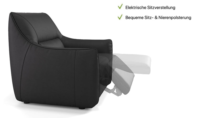Leder 2-Sitzer PESARO – Bild 12