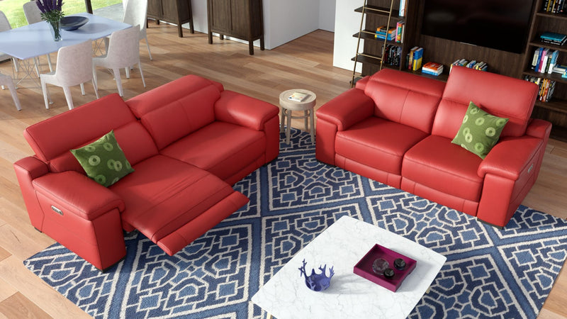 Leder 3-Sitzer Sofa SORA – Bild 4