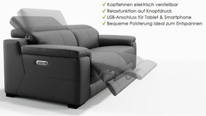 Leder 3-Sitzer Sofa SORA – Bild 8