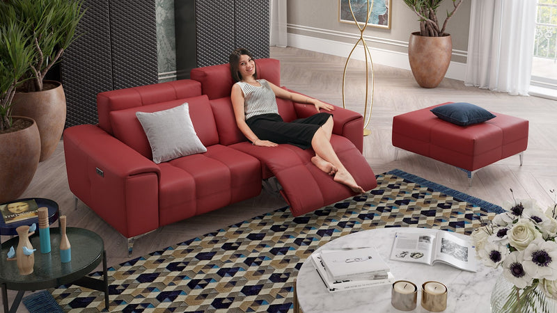 Leder Hocker SALENTO – Bild 8