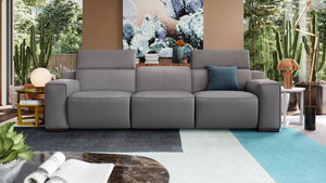 Leder 3-Sitzer Sofa XXL LORETO – Bild 2