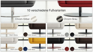 Stoff Drehsessel LENOLA – Bild 3