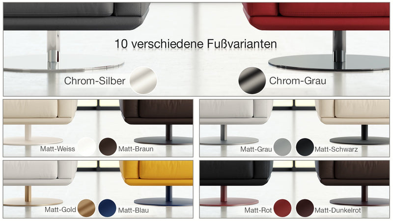 Stoff Drehsessel LENOLA – Bild 3