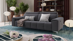 Stoff 3-Sitzer Sofa SALENTO – Bild 2