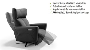 Leder Relaxsessel ORNICA – Bild 7