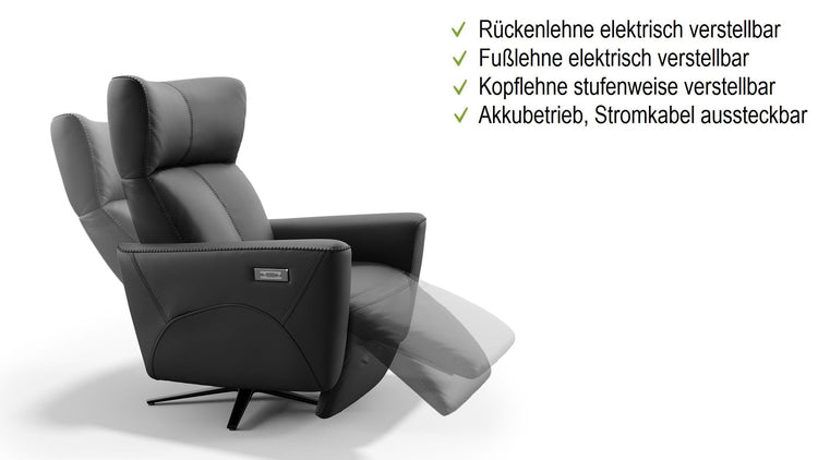 Leder Relaxsessel ORNICA – Bild 7