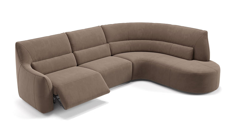 Stoff Ecksofa PESARO