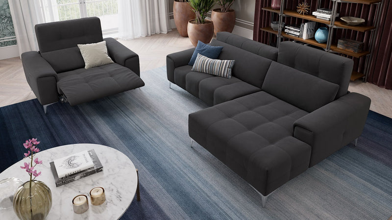 Stoff 2-Sitzer Sofa Mini SALENTO – Bild 6