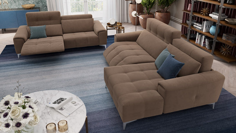 Stoff 3-Sitzer Sofa SALENTO – Bild 9