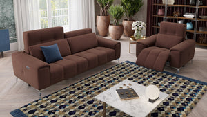 Stoff 3-Sitzer Sofa SALENTO – Bild 5