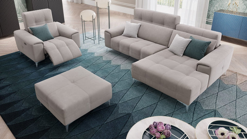 Stoff Ecksofa Mini SALENTO – Bild 6
