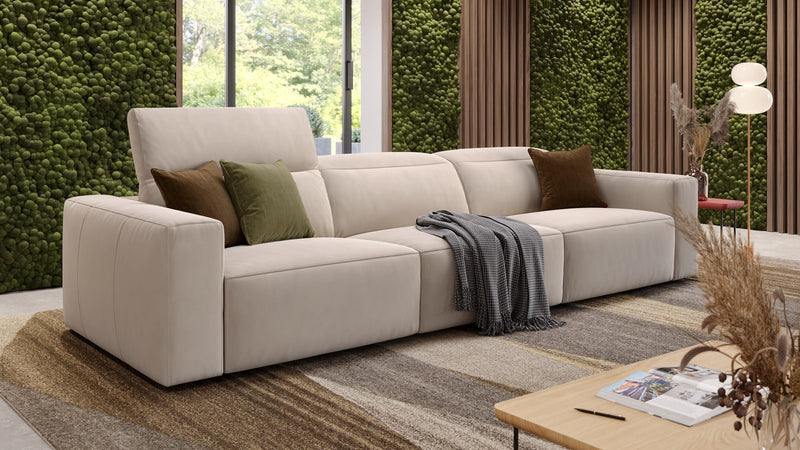 Stoff 3-Sitzer XXL LENOLA – Bild 2