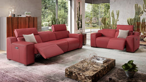 Leder 3-Sitzer Sofa XXL LORETO – Bild 7