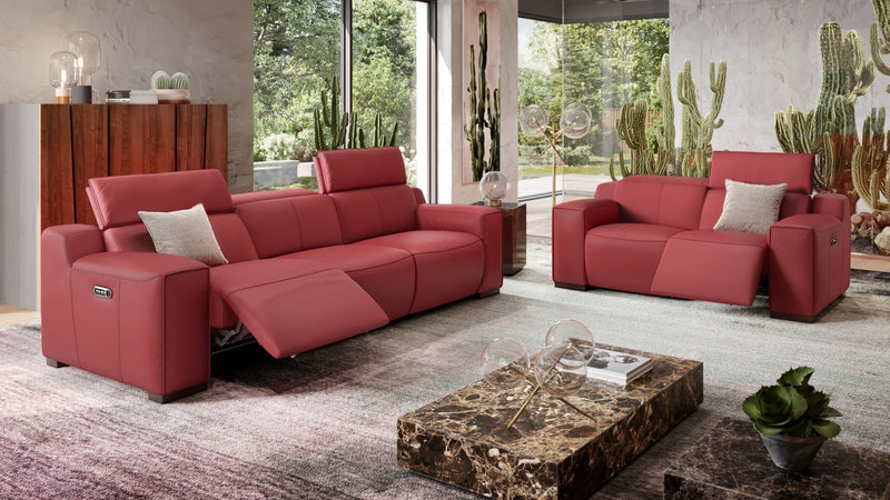 Leder 3-Sitzer Sofa XXL LORETO – Bild 7